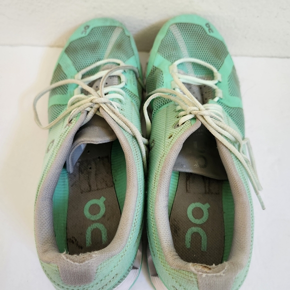 Womens On Cloud Running Yoga Shoes Mint Green size 7.5 - Picture 5 of 11